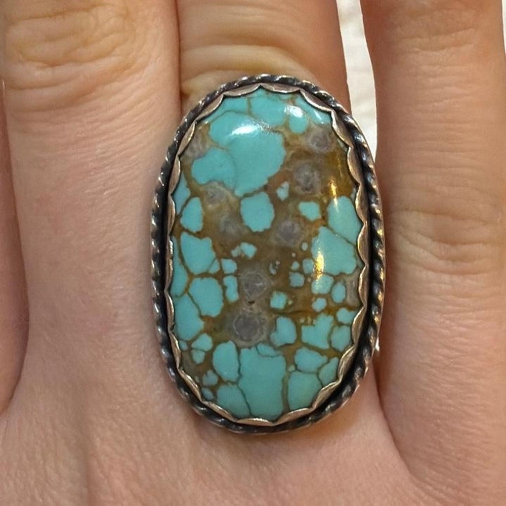Sterling Silver and Turquoise Ring